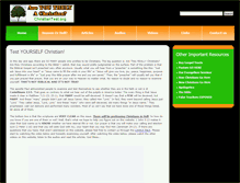 Tablet Screenshot of christiantest.org